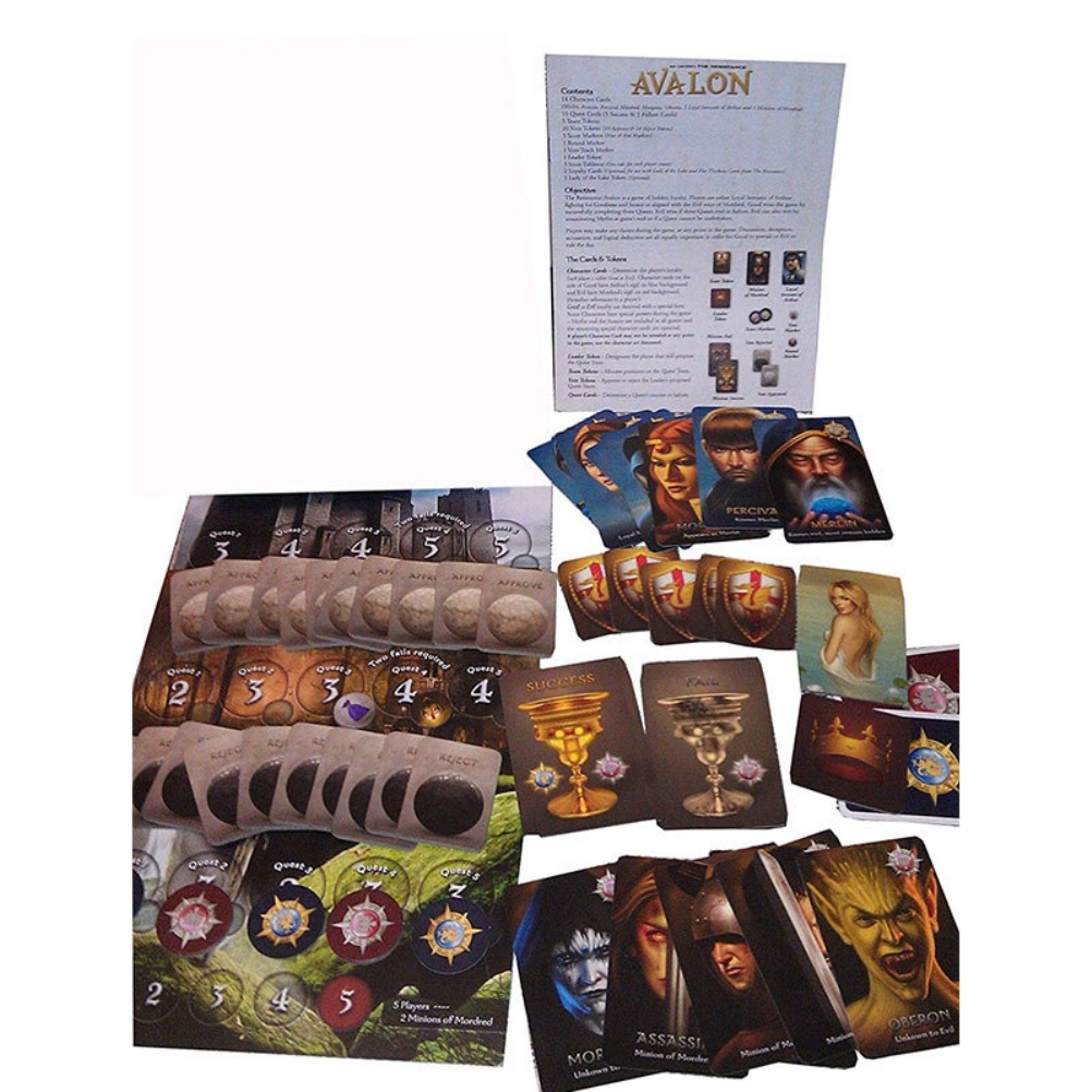 การ์ดเกม Avalon ภาษาอังกฤษ - clhuangtw001x2.th - ThaiPick
