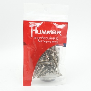 HUMMER สกรูเกลียวปล่อยหัว F-HM1010 ขนาด 10x1" (25ตัว/แพ็ค)