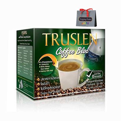 Truslen coffee bloc ทรูสเลน คอฟฟี่ บล็อก กาแฟดักจับไขมัน 1 ...