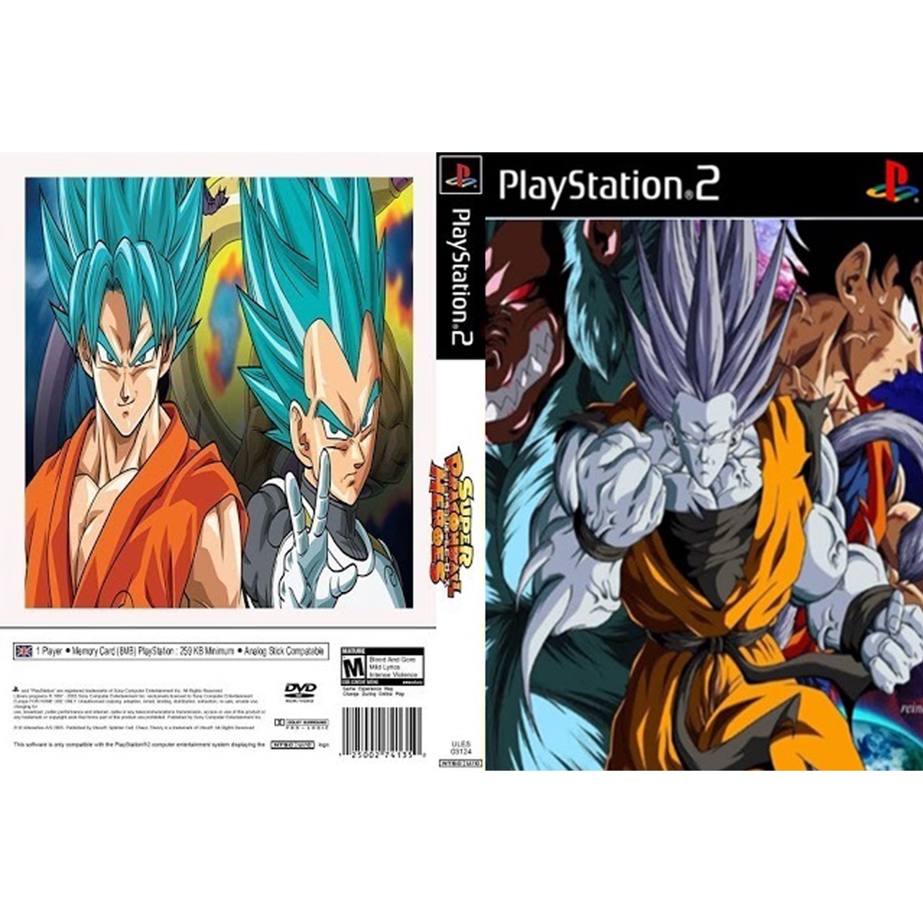 แผ่นเกมส์ PS2 DRAGON BALL Z BUDOKAI TENKAICHI 3 VERSIÓN LATINO MODS HEROES Vs AF 2020   คุณภาพ ส่งไว