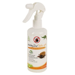 สเปรย์สมุนไพรไล่เห็บ หมัด SAMUNPINE 250 มล.  ANTI-TICK AND FLEA HERBAL SPRAY SAMUNPINE 250ML