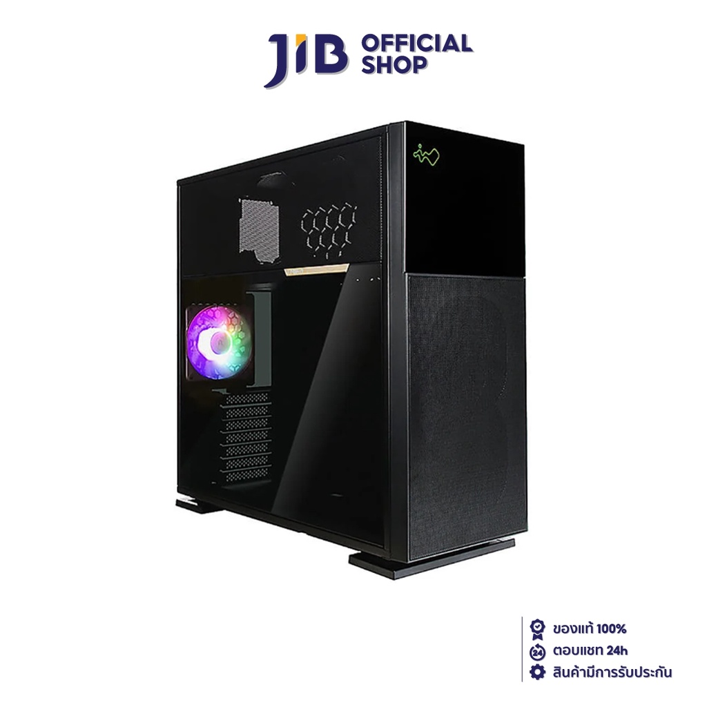 CASE (เคส) INWIN 515 (BLACK) (E-ATX)