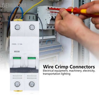 Gemini308 เบรกเกอร์วงจร ขนาดเล็ก 2P 400V 10A Ic65N C10A