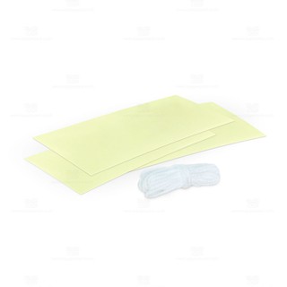 SC Paper-Pack สติ๊กเกอร์ใส PVC พร้อมเชือก #2 (10 ชุด/แพ็ค)