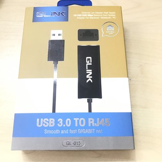 Converter USB3.0 TO RJ45 10/100/1000 GLINK (GL015)