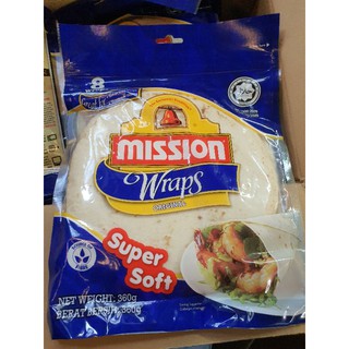 Mission Original Wrap (8 pieces)