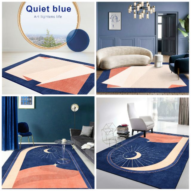 พรมปูพื้น มี 4 ขนาด (120x160 /140x200 /160x230 /200x300 ) สินค้ามี 2 ลาย พรม พรมตกแต่ง พรมตกแต่งห้อง