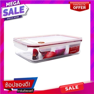 กล่องอาหาร LOCKNLOCK BISFREE 2.1 ลิตร สีเเดง ภาชนะใส่อาหาร FOOD CONTAINER LOCKNLOCK BISFREE 2.1L RED