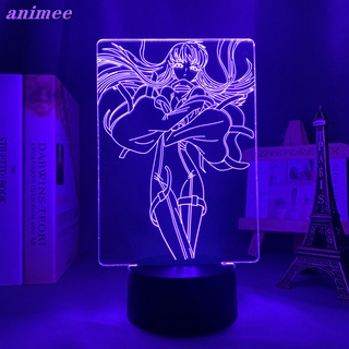 โคมไฟตั้งโต๊ะ Led รูปการ์ตูนอนิเมะ 3d ของขวัญวันเกิด มังงะ 3d สําหรับตกแต่งห้องนอนเด็ก