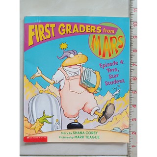 นิทานภาษาอังกฤษ มือสอง ปกอ่อน  FIRST GRADERS from MARS จัดส่งของวันจันทร์  รบกวนกดสั่งซื้อวันศุกร์-เสาร์นะคะ