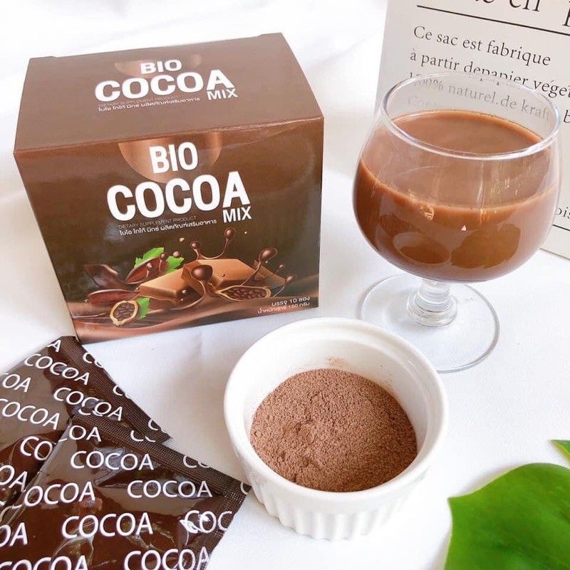ไบโอ โกโก้ มิกซ์  Bio Cocoa Mix 1 กล่อง มี 12 ซอง