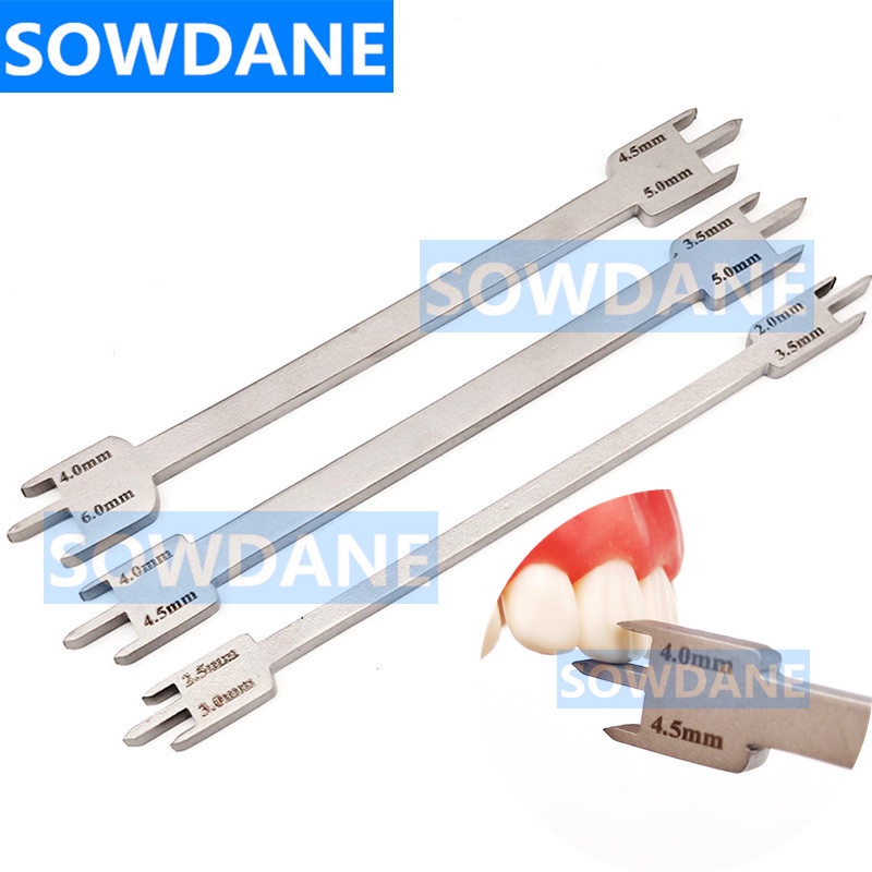 1 piece Dental Orthodontic Bracket Positioning Position Height Gauge Dental Instrument Tools (3 Type
