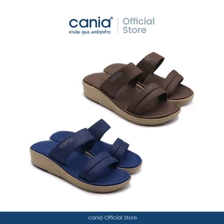 cania คาเนีย AURA รองเท้าแตะ สวม ผู้หญิง ส้นเตารีด CW42171 Size 36-39