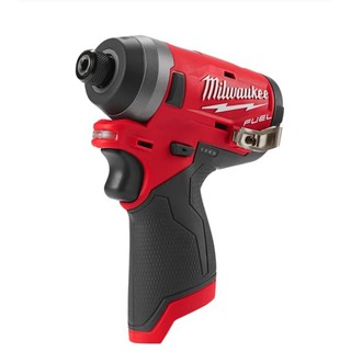 MILWAUKEE M12 FUEL™ FID-0 ไขควงกระแทกไร้สาย ไขควงกระแทกแบตเตอรี่ 12 โวลต์ มอเตอร์ไร้แปรงถ่าน รุ่น M12 FID-0 (ตัวเปล่า)