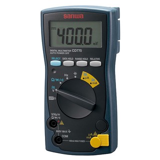 Sanwa digital Multimeter CD770 ครบทุกย่านการวัดพื้นฐาน แม่นยำ ทนทาน ทันสมัย ของแท้ 100% ออกใบกำกับภาษีได้