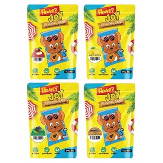 ทรายรองกรงสัตว์เล็ก Honey Petz Joy  500g.