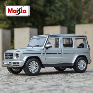 โมเดลรถยนต์ Maisto 1:24 2019 Mercedes-Benz G500 G-Class Grey ของเล่นสําหรับเด็ก