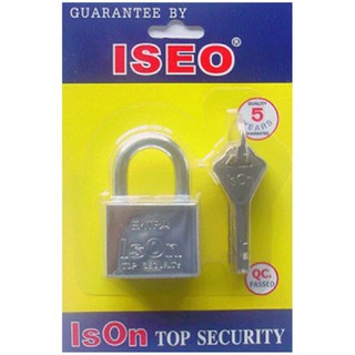 กุญแจลูกปืน ISON 877(CP)-30 30 มม.  ISON 30MM 877(CP)-30 CR PADLOCK