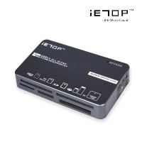 6 In 1 เครื่องอ่านการ์ดมัลติฟังก์ชั่น USB 2.0 / 3.0 / Type-c Compact Flash SDXC SDHC SD MMC MICROSD 