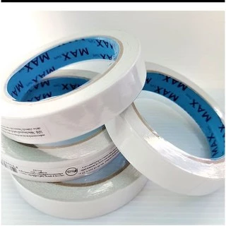 (20หลา) เทปเยื่อกาว 2หน้า แบบบาง ขนาด 12 18 24 mm. Matrix Nuvo เทปเยื่อกาวสองหน้า กาว 2 หน้า