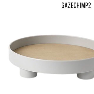 [GAZECHIMP2] Nordic Round Storage Tray Decorative for Makeup Wedding Kitchen Serving