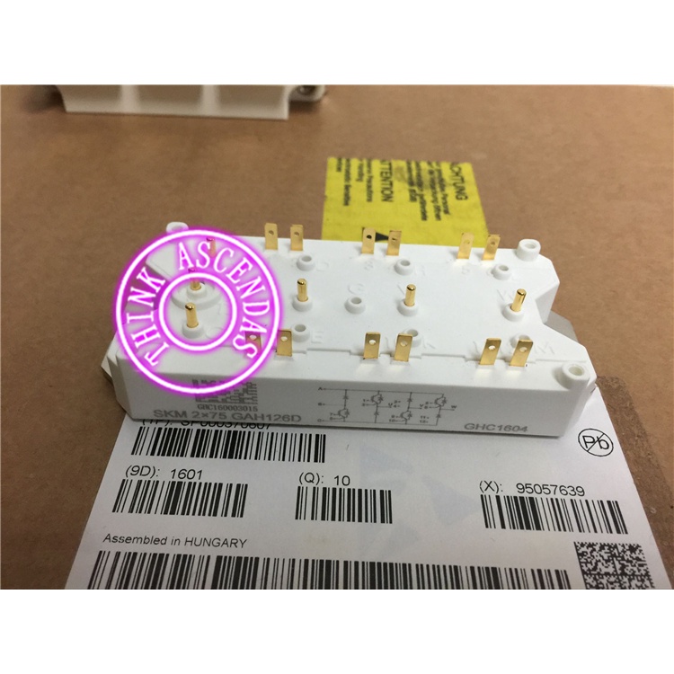 HB ต้นฉบับใหม่ IGBT SKM2X75GAH126D / SKM40GD123D / SKM50GD125D / SKM75GB128D / SKM195GAL126DP / SKM1