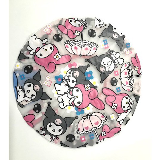 MY MELODY KUROMI หมวก หมวกอาบน้ำ อย่างดี FREE SIZE ลาย MY MELODY งานสวย น่ารักน่าใช้งาน ทนทาน ผลิตจากวัดุอย่างดี MNN