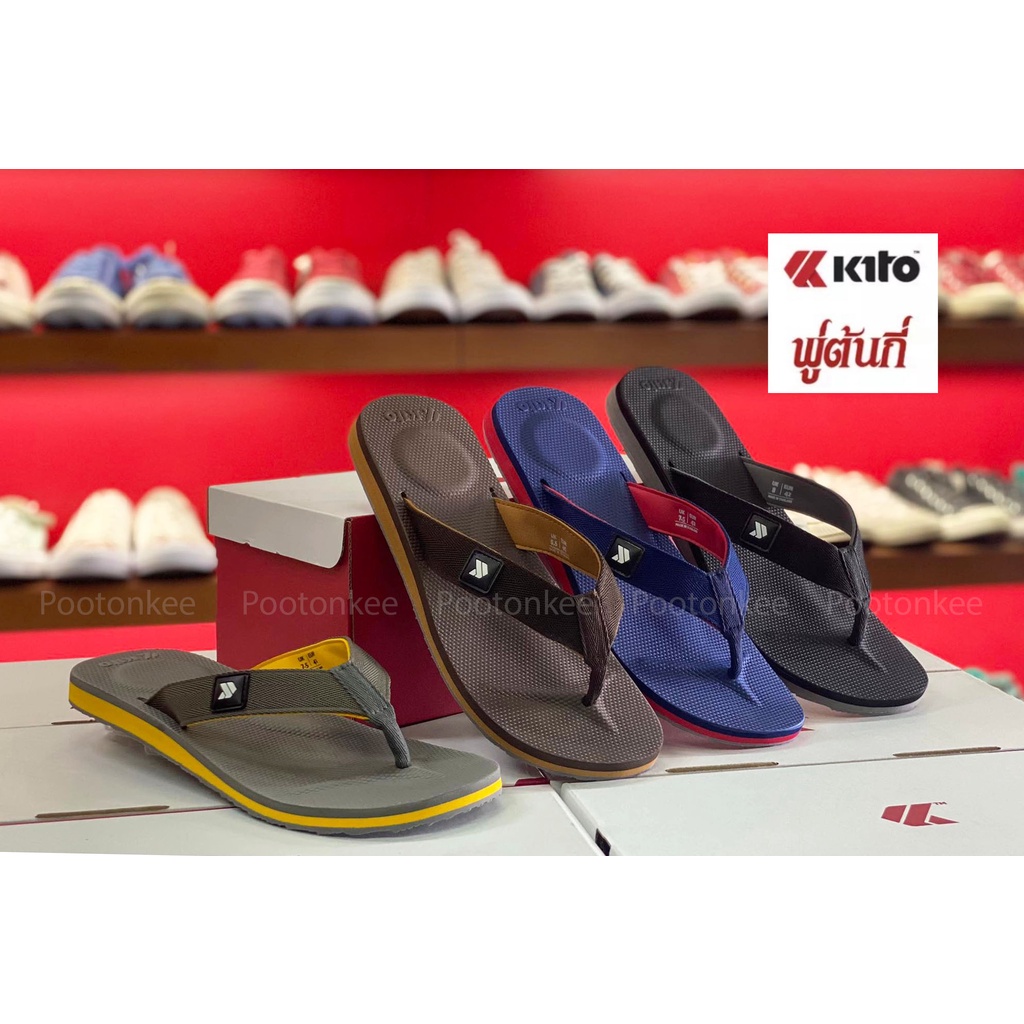 Kito รองเท้าแตะกีโต้ รุ่น AA157 รองเท้าแตะเเบบสวม รุ่นใหม่ล่าสุด ไซส์ 40-43 ของเ