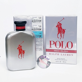 หอมสดชื่นและมีพลัง 😘 น้ำหอม Ralph Lauren Polo Red Rush for Men edt.125 ml.จากคิงเพาเวอร์ ของแท้ 100%