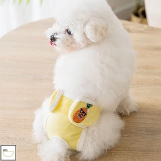 FurryCuddle พร้อมส่ง ชุดอนามัยสุนัข ผ้าอ้อมสุนัขตัวเมีย ซักได้ ใส่เวลาเป็นประจำเดือน กางเกงฮีทหรือกันการผสมพันธุ์ MIP118