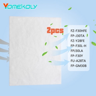 แผ่นกรองเครื่องฟอกอากาศ สําหรับ Sharp Fz - F30Hfe Fp - J30Ta Fz - Y28Fe Fp - F30L - H Fpj30 Y Fu - A28Ta Fp - Fp - F 30L