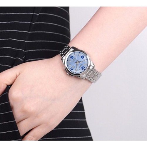 Casio นาฬิกาผู้หญิง สายสแตนเลส สีเงิน รุ่น LTP-1314D,LTP-1314D-1A,LTP-1314D-2A,LTP-1314D-5A - รูปที่ 4