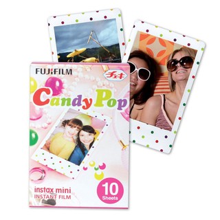 FILM Fuji instax mini ลาย Candy Pop1 กล่อง/ 10 แผ่น