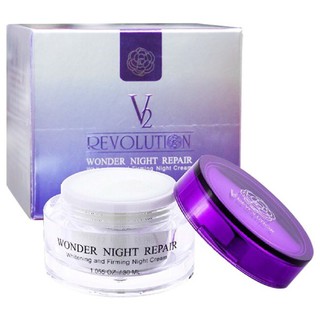 V2 Revolution Wonder Night Repair (15 g.) ปกป้อง ลดเลือนจุดด่างดำ ขาวใสยิ่งขึ้น