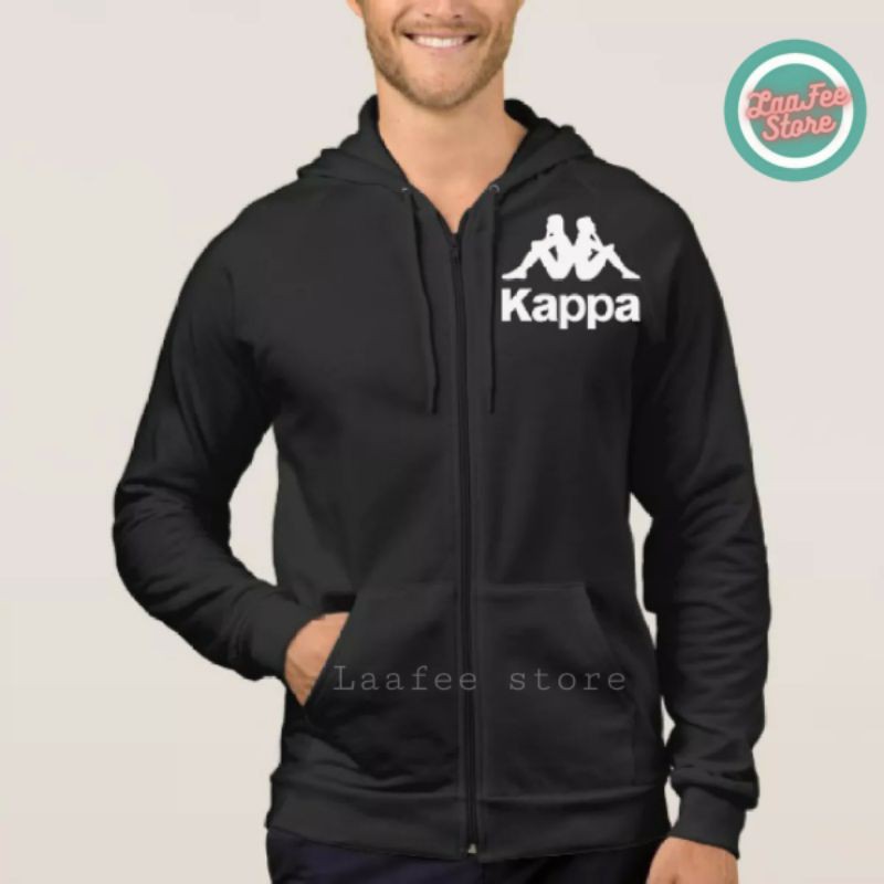 KAPPA MENS TRENDING ZIP UP HOODIES/STREET WEAR LOW COST HOODIES IN