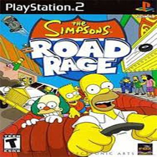 แผ่นเกมส์[PlayStation2]The Simpsons Road Rage [USA]