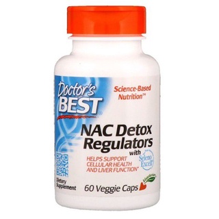 NAC Detox Regulators,Doctors Best,60 Veggie Caps