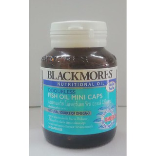 Blackmores Odourless Fish Oil Mini 30 Caps น้ำมันปลาไร้กลิ่นเม็ดเล็ก