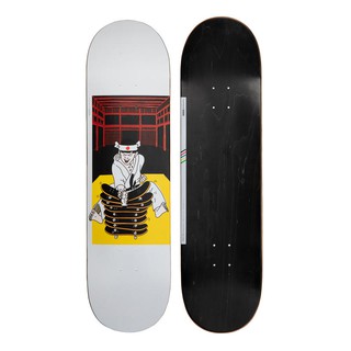 OXELO กระดานสเก็ตบอร์ด รุ่น 120 Bruce ขนาด 8.75 (สีดำ) 8.75 Skateboard Deck 120 Bruce - Black