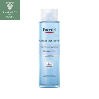 //ของแท้ฉลากไทย//  Eucerin UltraSENSITIVE Micellar Water [Hyaluron] 200 ml.