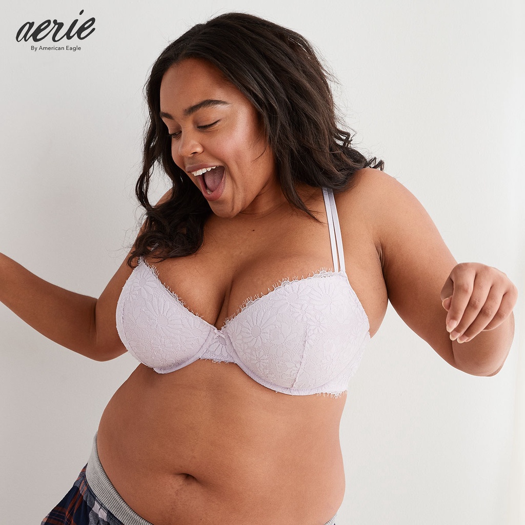 Aerie Real Happy Wireless Lightly Lined Bra เสื้อชั้นใน ผู้หญิง