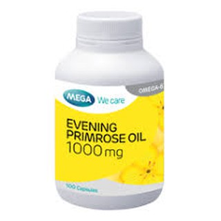 Evening primrose oil 1000 mg  น้ำมันอีฟนิ่งพริมโรส 1000 มก ขนาด 30/100 เม็ด [14082/14083]