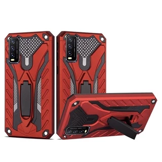 Case For Vivo Y17S/Y02T/Y12A/Y20/Y20i/Y12S วีโว่ เคสหุ่นยนต์ ไฮบริด มีขาตั้ง กันกระแทก