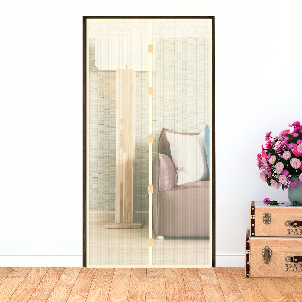 ม่านแม่เหล็ก ม่านประตู แม่เหล็ก  5 จุด สีพื้น - รูปที่ 5