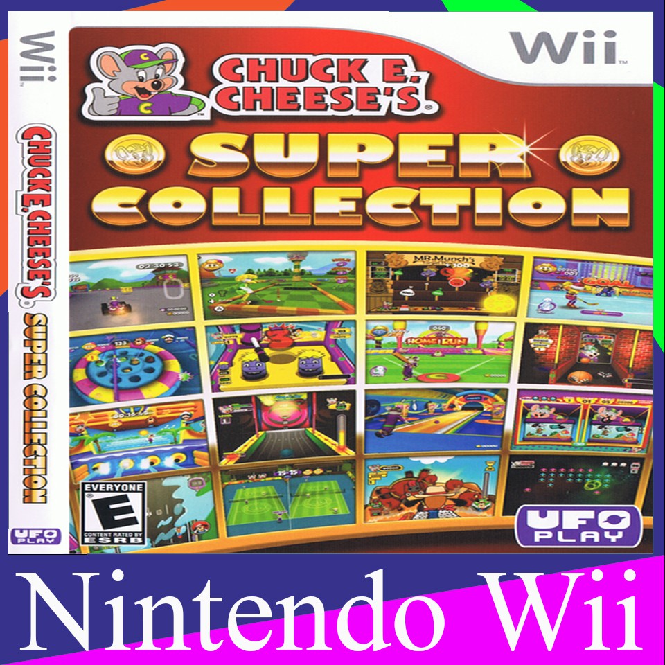WII GAME : Chuck E. Cheese's Super Collection