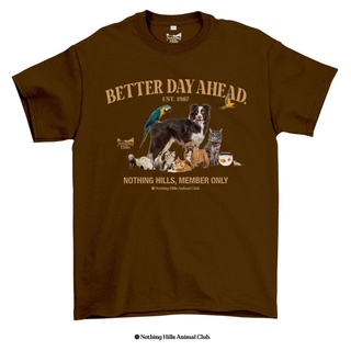 เสื้อยืดลาย BETTER DAY AHEAD Classic Cotton Unisex by 【Nothing Hills】 ใหม่