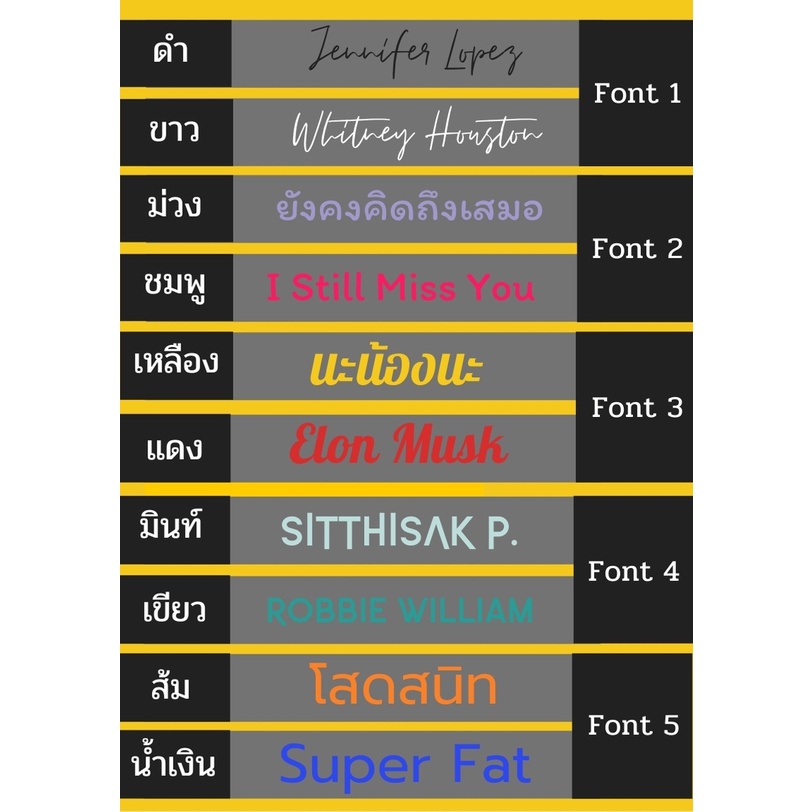 เคสพิมพ์ชื่อ รุ่น Ultra Hybrid สำหรับ iPhone 16 / 15 / 14 / 13 / 12 / Plus / Pro / Pro Max (ข้อความแนวนอน) - รูปที่ 2