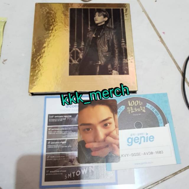 UNSEALED EXO 2ND ALBUM EXODUS BAEKHYUN COVER PC SHUN