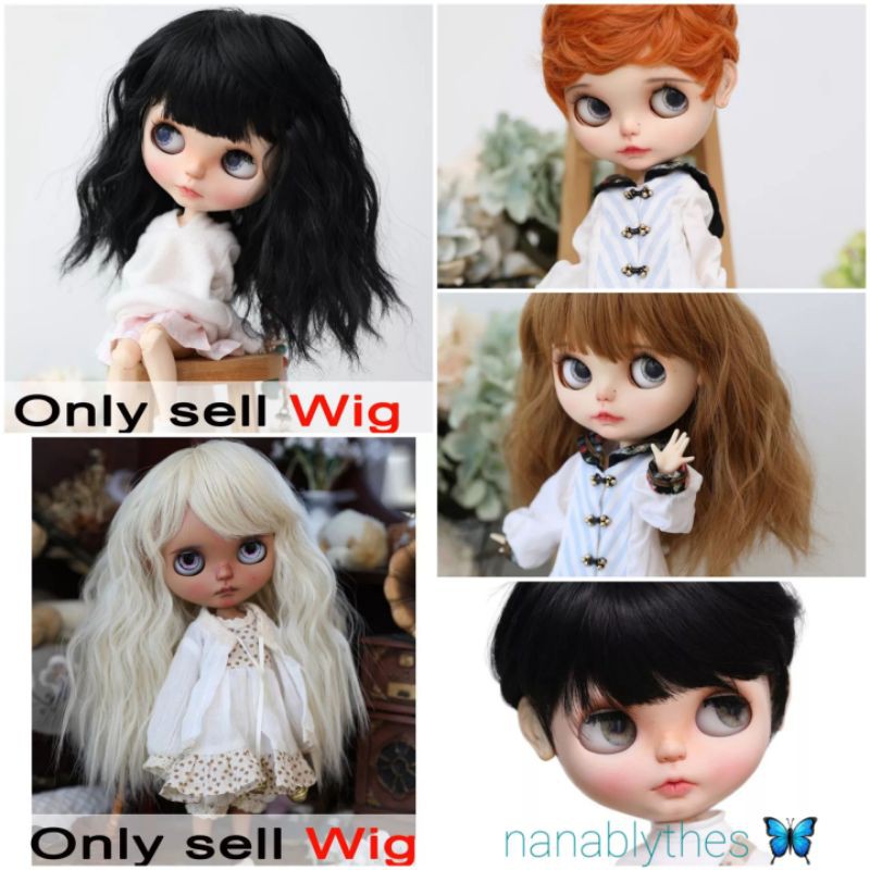 🇹🇭วิกบลายธ์ (แบบนิ่ม คลุมทับ) **พร้อมส่ง** blythe doll wig วิกตุ๊กตา