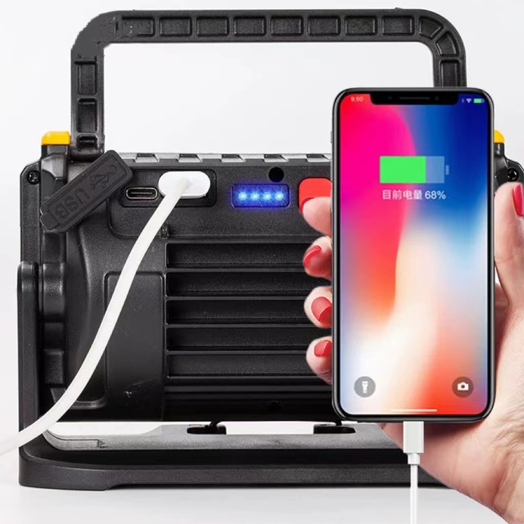 สปร์ตไลท์จับยุง สปร์ตไลท์เดินป่า ตัวจับยุงอเนกประสงค์ พกพาสะดวกตั้งโต๊ะได้ ชาร์จมือถือเเละพาวเวอร์เเบงค์ได้ - รูปที่ 4